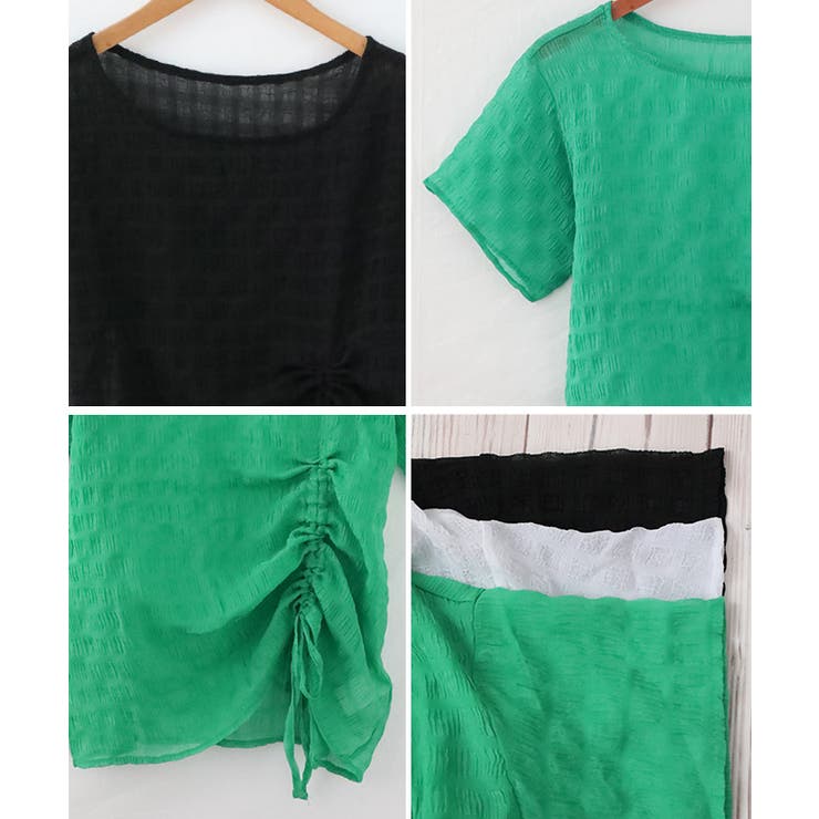 シアー チェック シャーリング | Growing Rich | 詳細画像16 