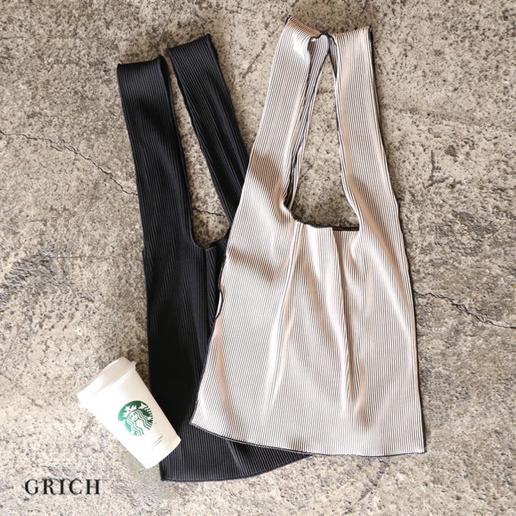 ストレッチリブトートバッグ バッグ レディース | Growing Rich | 詳細画像1 