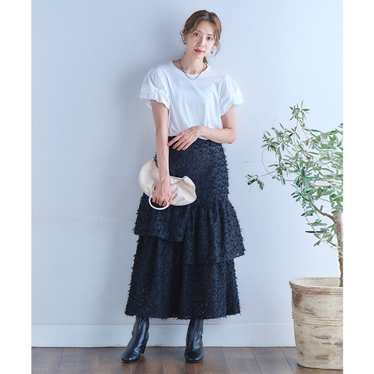 袖ボリュームトップス二の腕カバー半袖袖短めtシャツレディースおしゃれ大きいサイズ大きめ袖タックパフ袖ボリューム袖ぽわん袖大人可愛いカジュアルデザイントップスカットソー涼しい