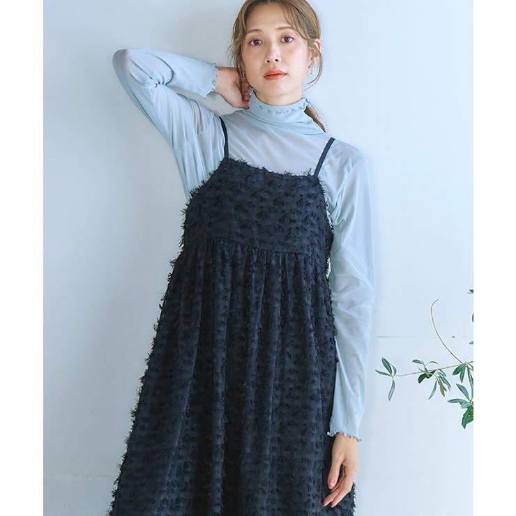 シアージャガードキャミワンピース キャミワンピース 秋冬[品番 シアージャガードキャミワンピース キャミワンピース 秋冬[品番