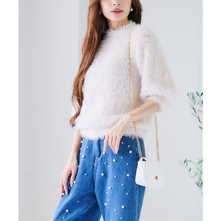 gucci シャギーニット　半袖ニット　トップス gucci シャギーニット 半袖ニット トップス gucci シャギー