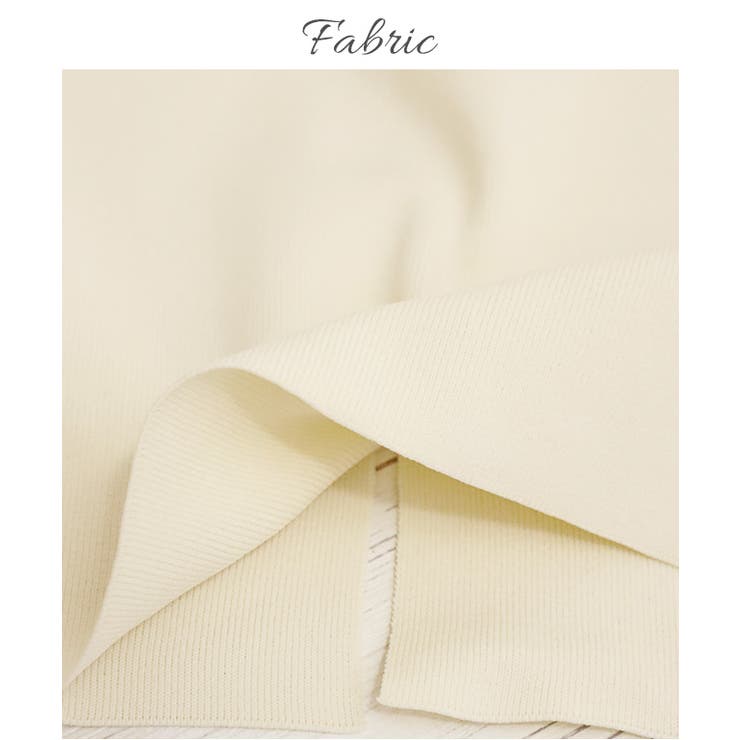 パール付きキーネックワンピース ワンピース 秋冬 | Growing Rich | 詳細画像5 