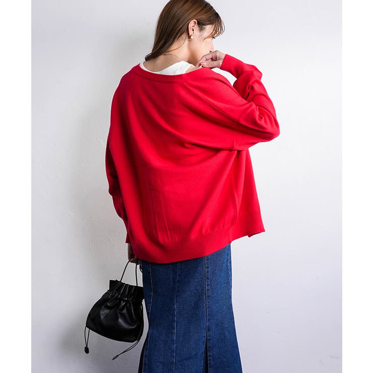 ワンフォークロージング 1111clothing ◇透かし編み ジャガード