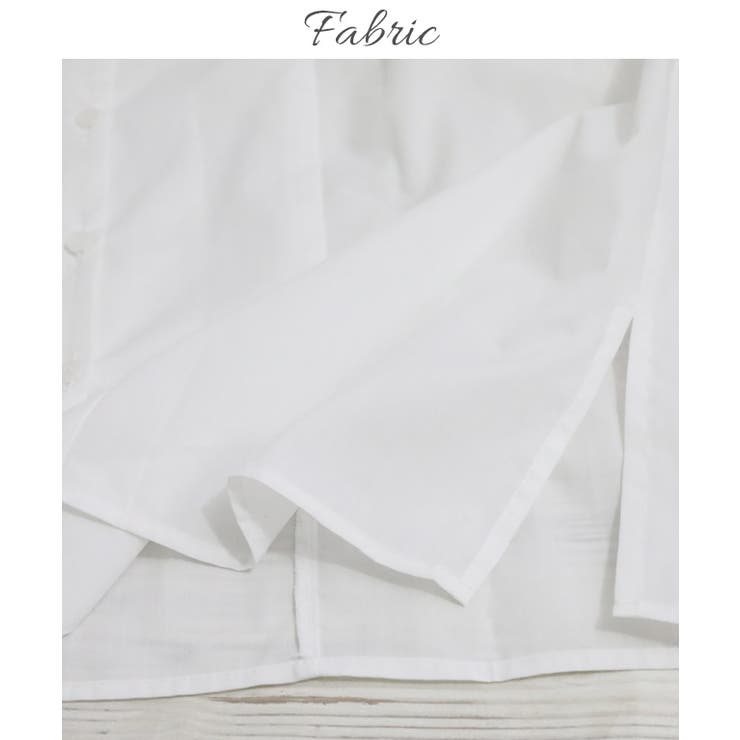 前後2wayフリルブラウス ブラウス 長袖 | Growing Rich | 詳細画像4 