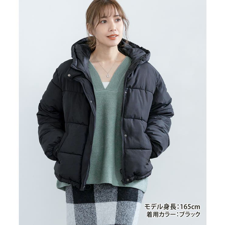 中綿ブルゾン レディース オーバーサイズ[品番：GW000003171