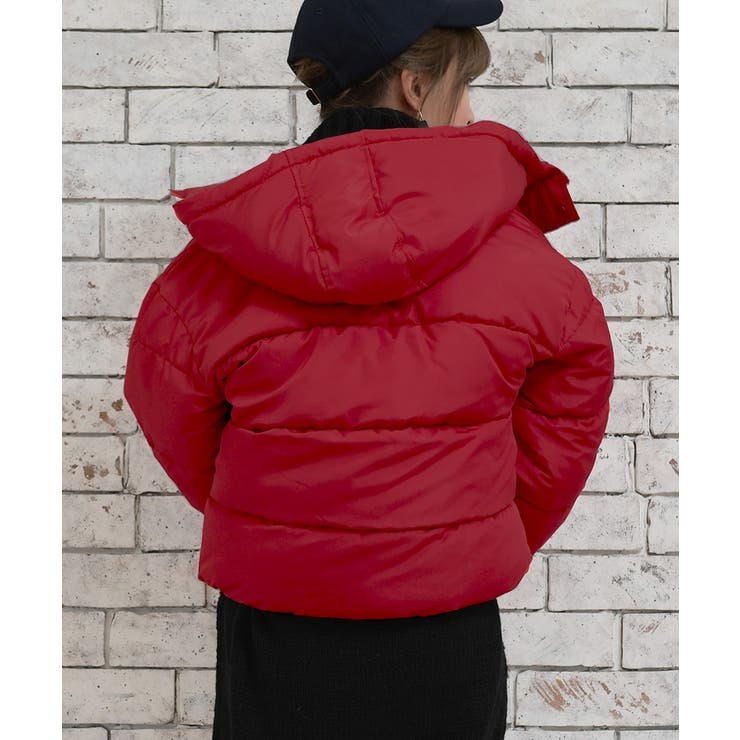 中綿ブルゾン レディース オーバーサイズ | Growing Rich | 詳細画像21 