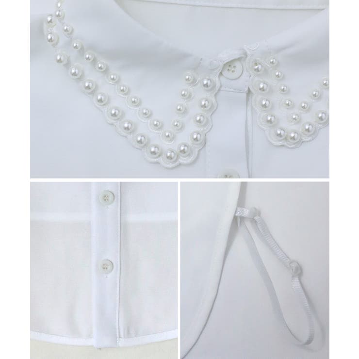 付け襟 つけ襟 レース[品番：GW000004637]｜Growing Rich