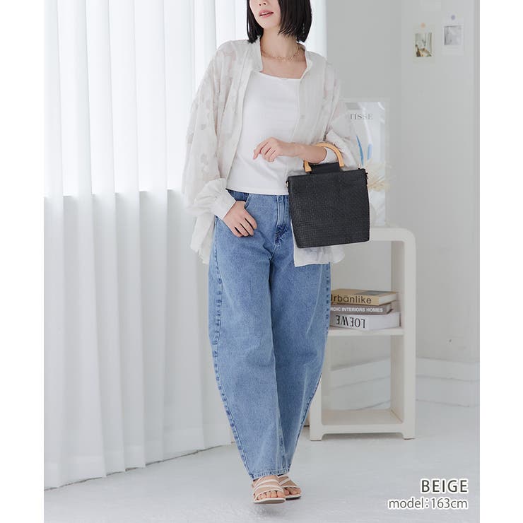 バンドカラーシャツ レディース シア―シャツ | Growing Rich | 詳細画像8 