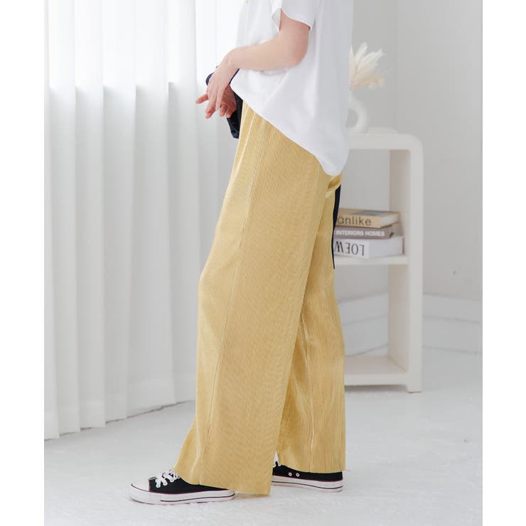 メタリック プリーツ パンツ | Growing Rich | 詳細画像7 