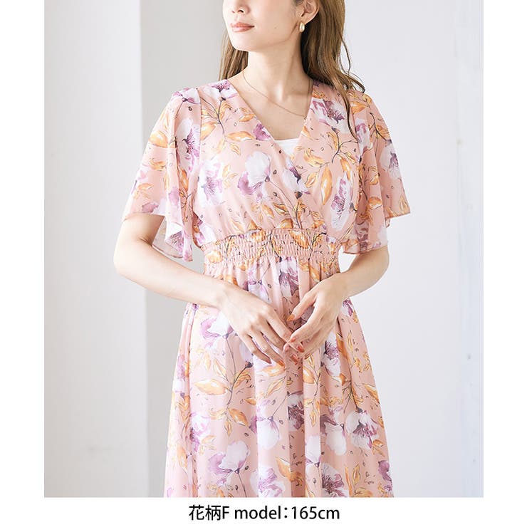 Amazon.co.jp: [CoeFodMavo] ワンピース レディース シフォン