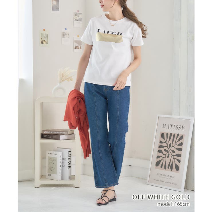 tシャツ Growing day Tshirt   グローウィングデイTシャツ レディース ロゴTシャツ tシャツ レディース[品番：GW000004720]｜Growing