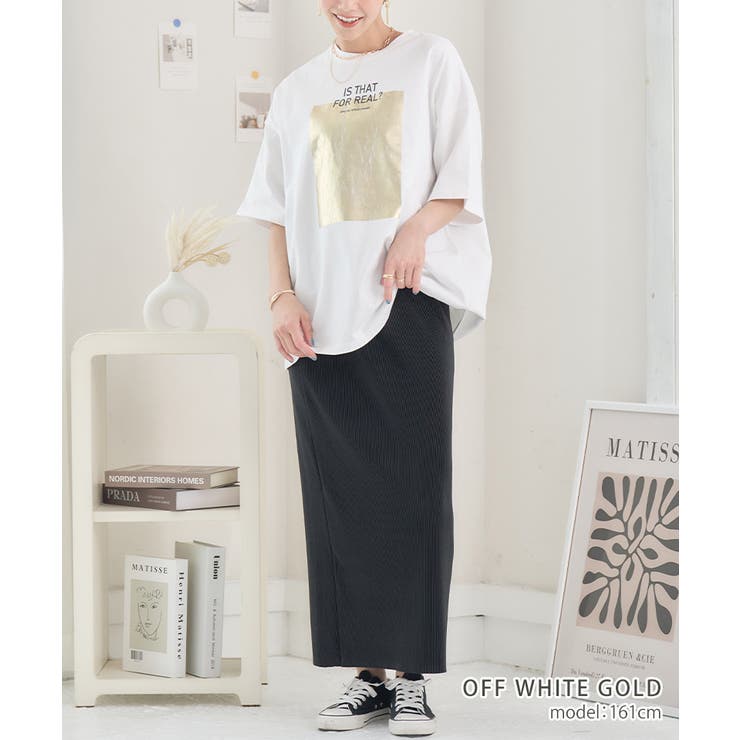 ロゴTシャツ tシャツ レディース[品番：GW000004720]｜Growing