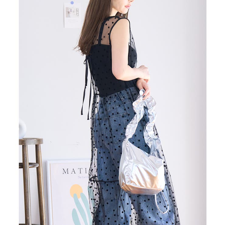 RiLi  ドットチュール2way水着 RiLi（リリ）の「ドットチュール2way水着【RL】（水着）」 - WEAR