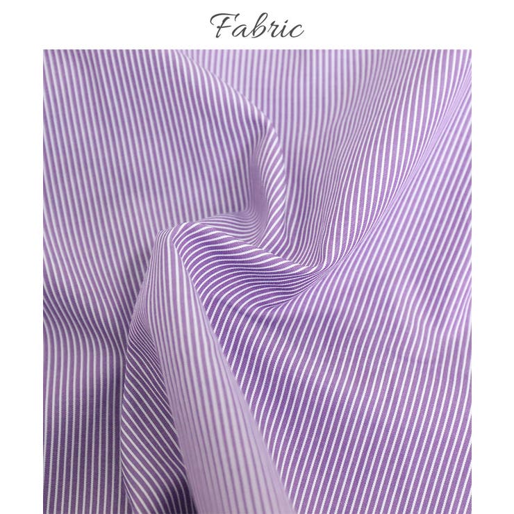 シャツワンピース ストライプ 春 | Growing Rich | 詳細画像3 