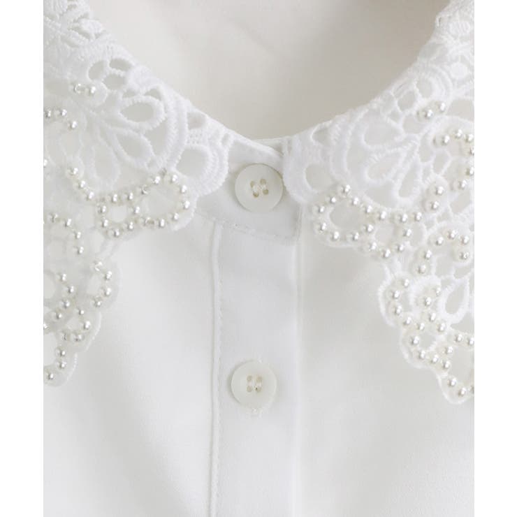 パールレースつけ襟 付け襟 つけ襟 | Growing Rich | 詳細画像5 