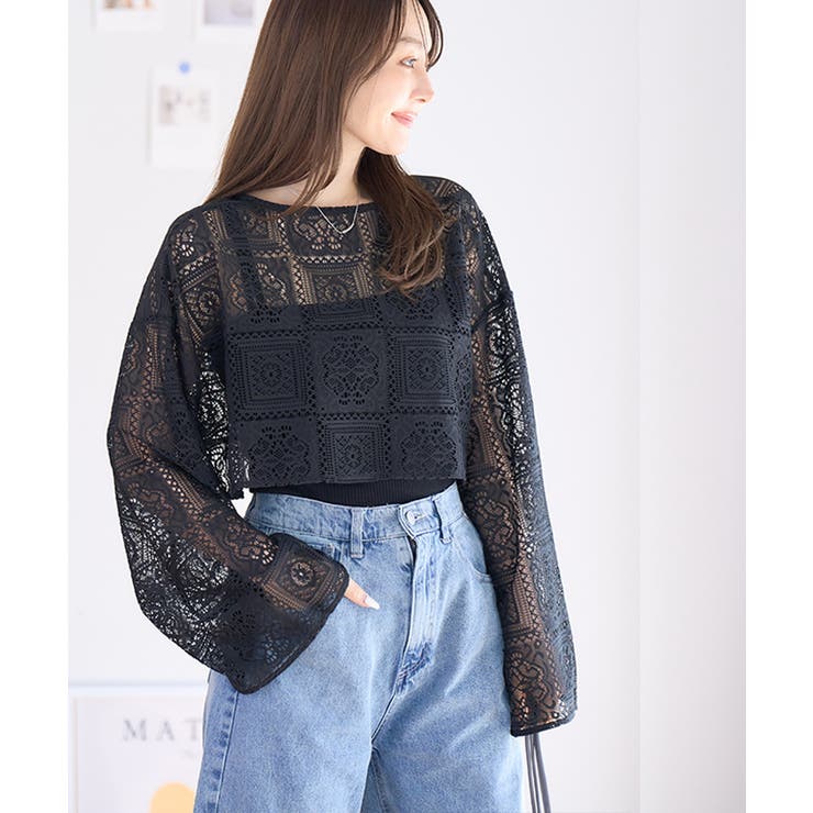 [トップス]クロシェレースカーディガン[231204] | Growing Rich | 詳細画像8 