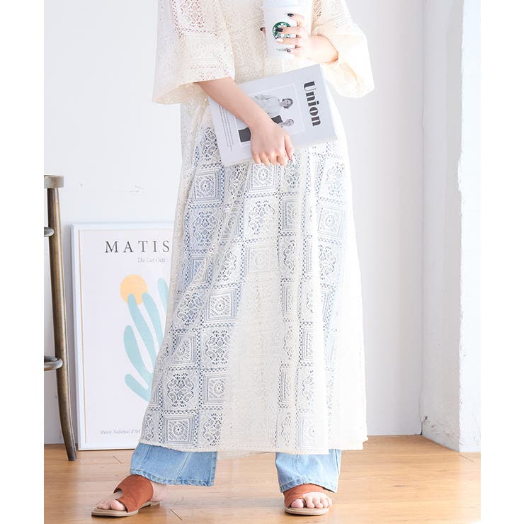 ワンピース]クロシェレースワンピ[231205][品番：GW000004755