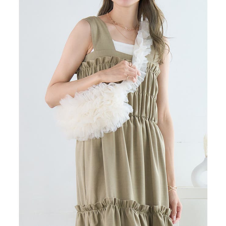 チュールバック チュールフリルバッグ - RADIATE - RADIATE｜YAMADAYA STORE