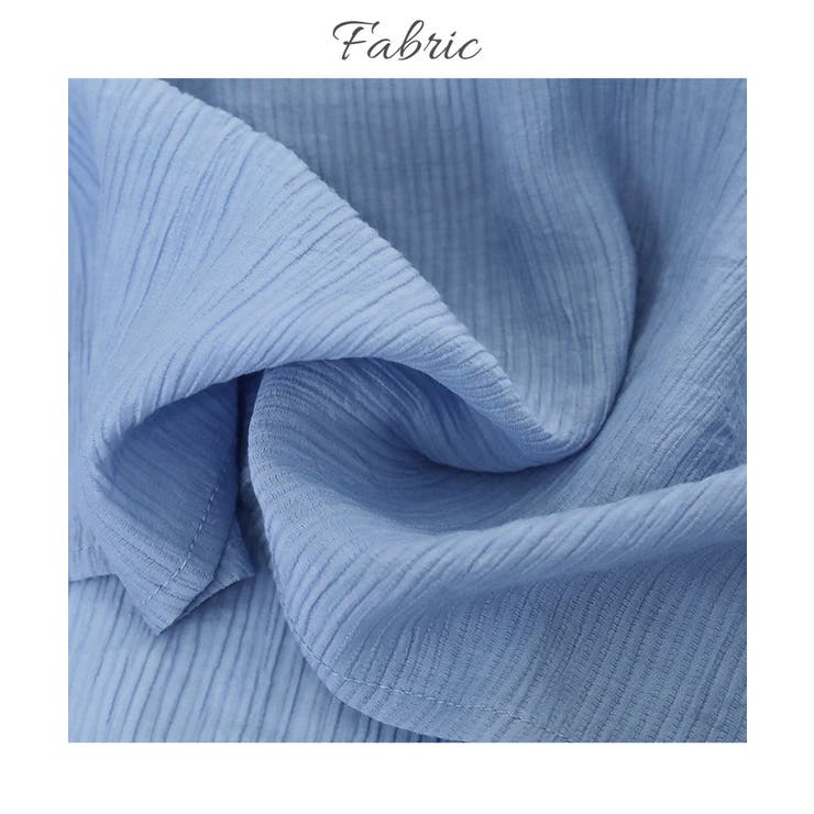 [トップス]揚柳リボンギャザーブラウス[240225] | Growing Rich | 詳細画像4 