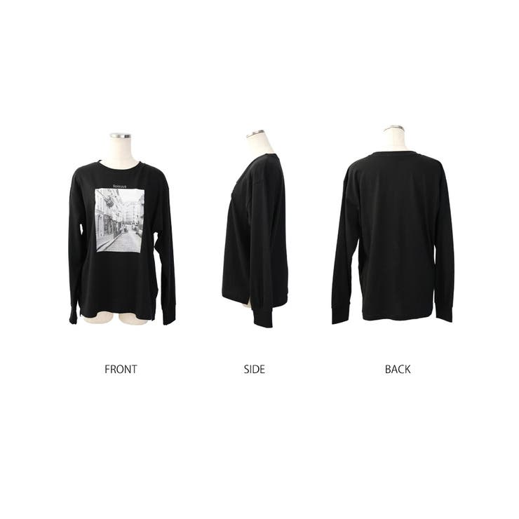 フォトグラフィックロングTシャツ 長袖 ロングTシャツ | Growing Rich | 詳細画像13 