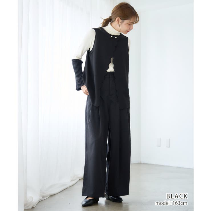 verofonna スカラップパールジレ verofonna スカラップパールジレ