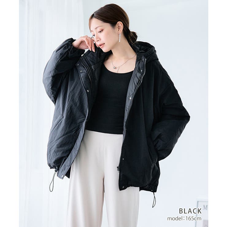 中綿 モンスターパーカー レディース[品番：GW000004874]｜Growing