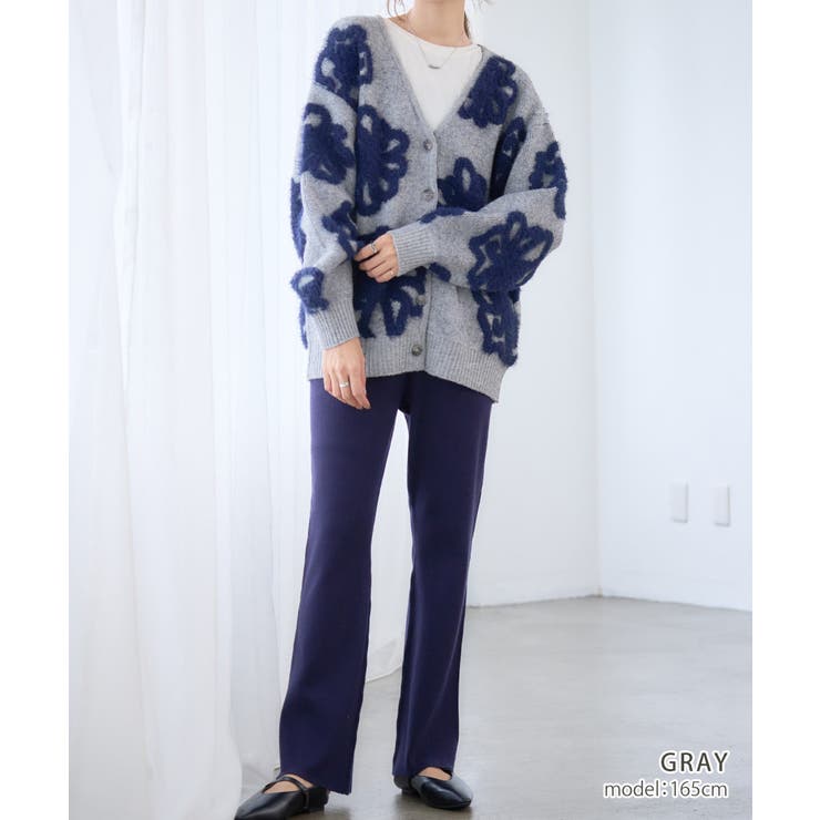WOOLRICH ウールリッチ 花柄 ニットカーディガン Mサイズ - メルカリ