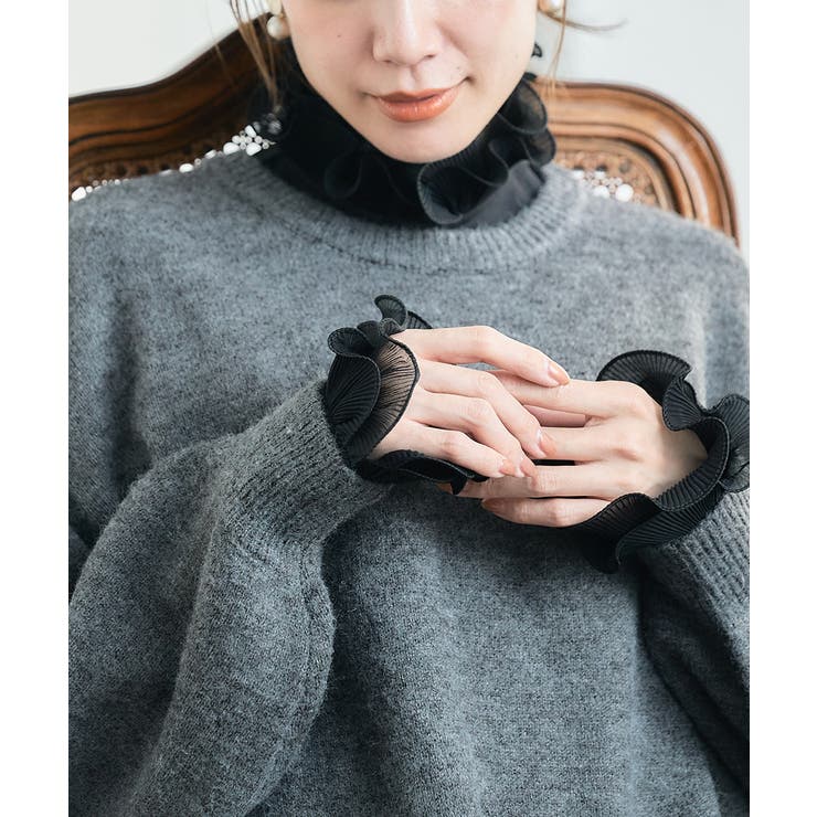 フリルつけ襟 つけ襟 オシャレ | Growing Rich | 詳細画像3 