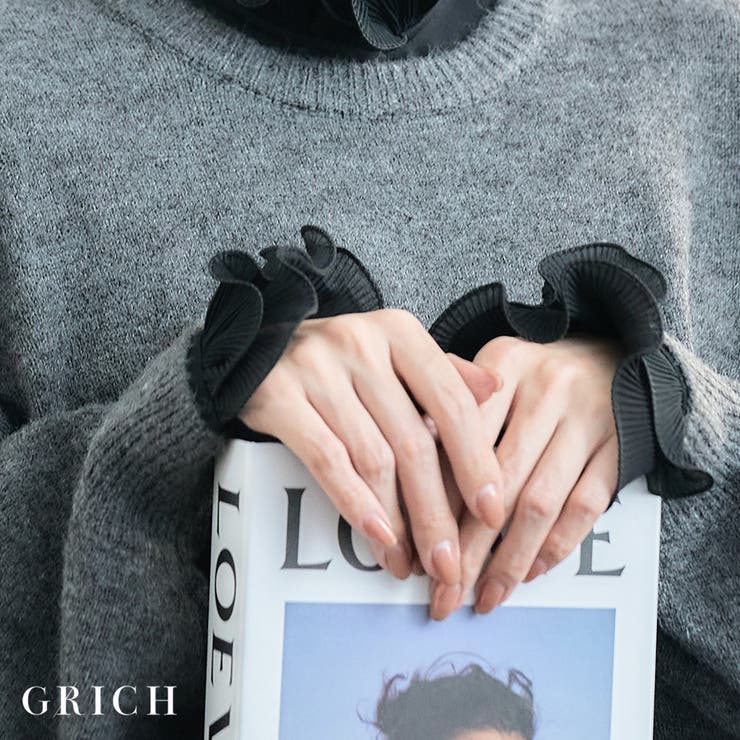 フリルつけ袖 つけ袖 オシャレ | Growing Rich | 詳細画像1 