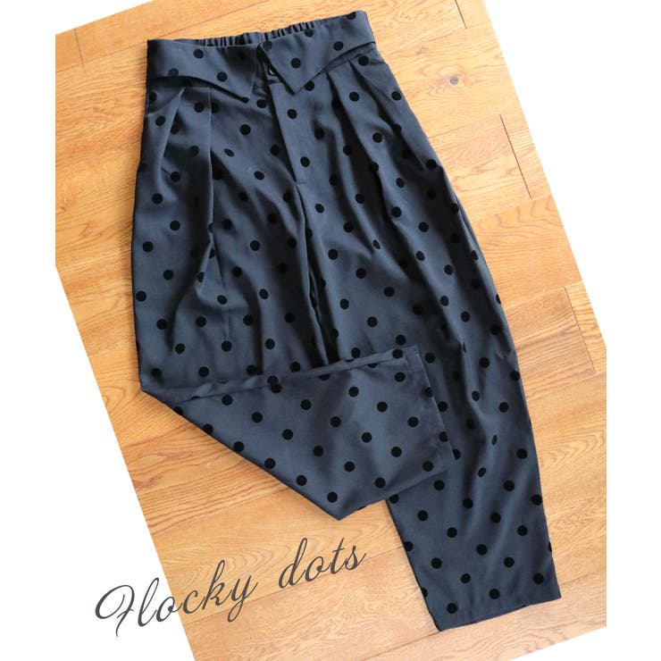 ハイウエスト ドット パンツ[品番：GW000004904]｜Growing Rich