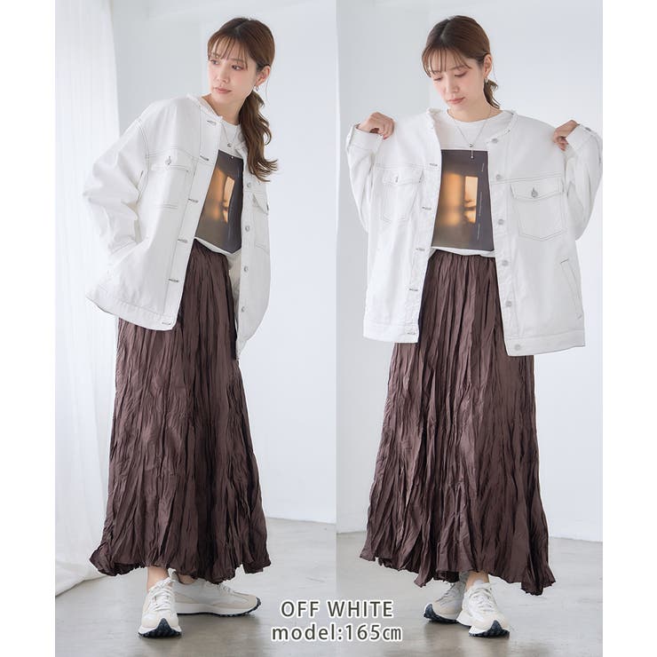 Gジャン オーバーサイズ ノーカラー[品番：GW000004913]｜Growing Rich