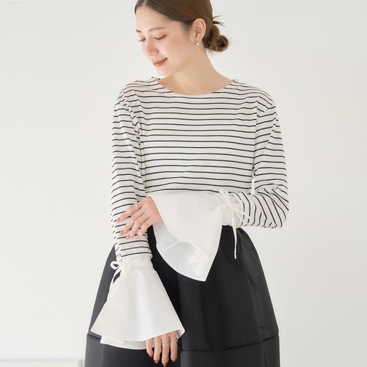 フラットカラーシアーブラウス | all item| yori