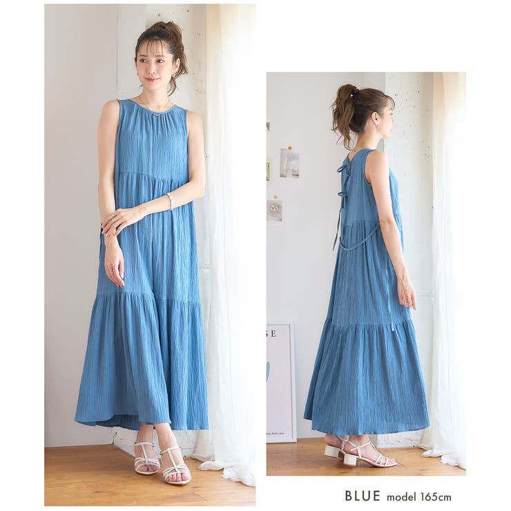 立体的な生地感が魅力 清涼感のある バックリボン | Growing Rich | 詳細画像11 