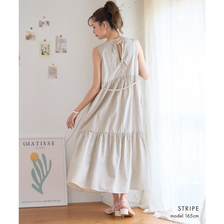 立体的な生地感が魅力 清涼感のある バックリボン | Growing Rich | 詳細画像7 