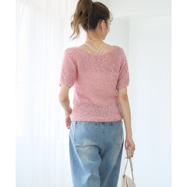 [トップス]チョウチョヤーン ニットプルオーバー[250209] | Growing Rich | 詳細画像9 