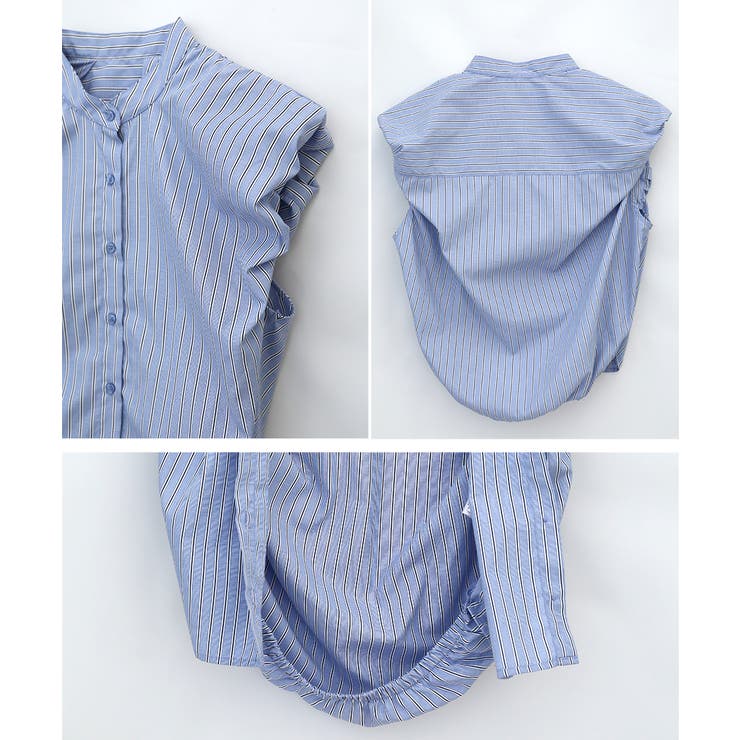 新品タグ付☆ VINCE . コットンドレープパフスリーブブラウス CHILD WOMAN - FINXブロード ダブル釦パフスリーブショート