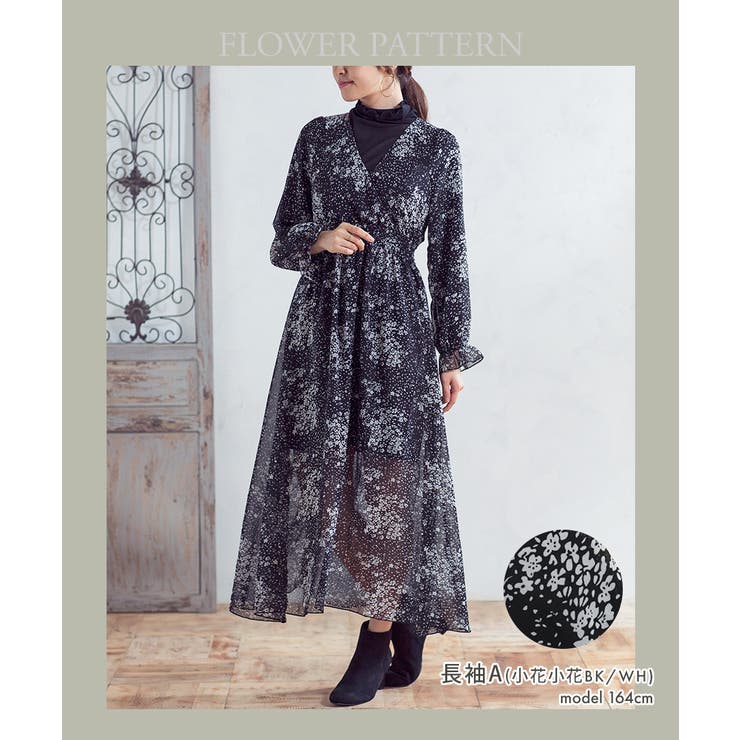 PROPORTION BODY DRESSING ワンピース 花柄刺繍ワンピース