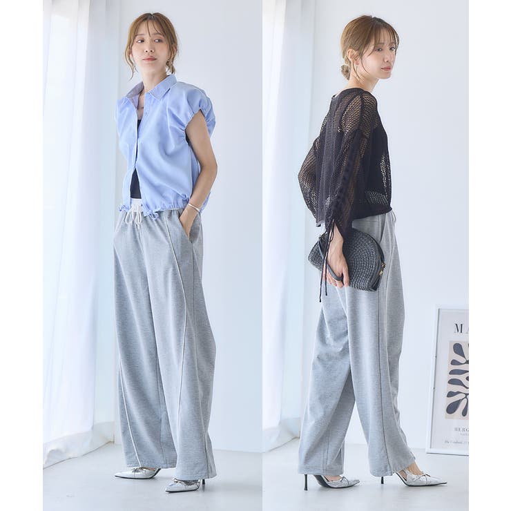 美脚ライン カーブ 配色[品番：GW000004972]｜Growing Rich