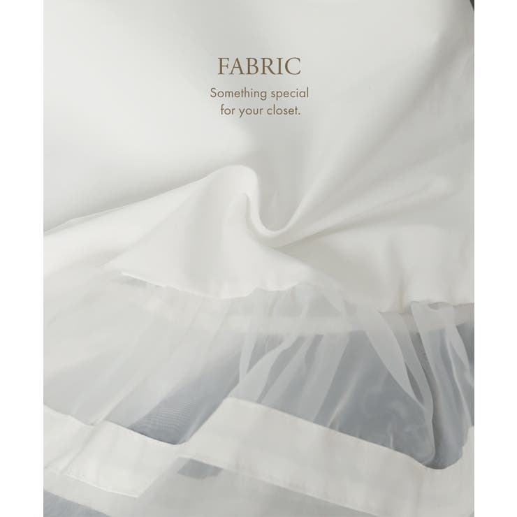 オーガンジー ラインスリーブ ブラウス | Growing Rich | 詳細画像5 