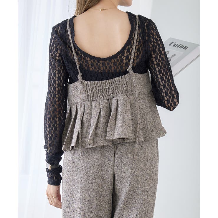 レース トップス レディース | Growing Rich | 詳細画像8 