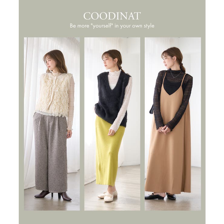 スモッキングレース シアー トップス | Growing Rich | 詳細画像3 