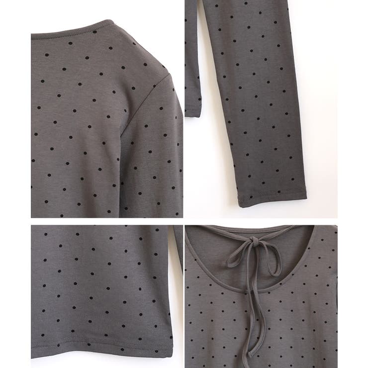 ドット カットソー レディース | Growing Rich | 詳細画像13 