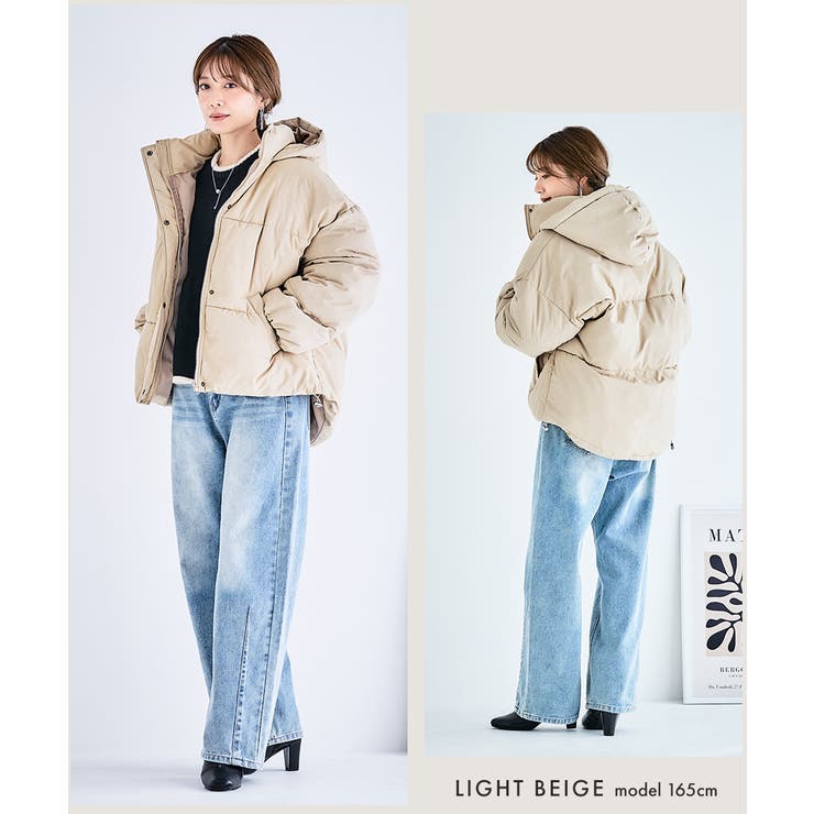 フェイク ダウンジャケット 中綿ジャケット | Growing Rich | 詳細画像12 