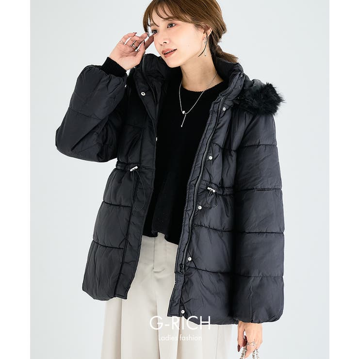 フェイク ダウンジャケット 中綿ジャケット | Growing Rich | 詳細画像2 