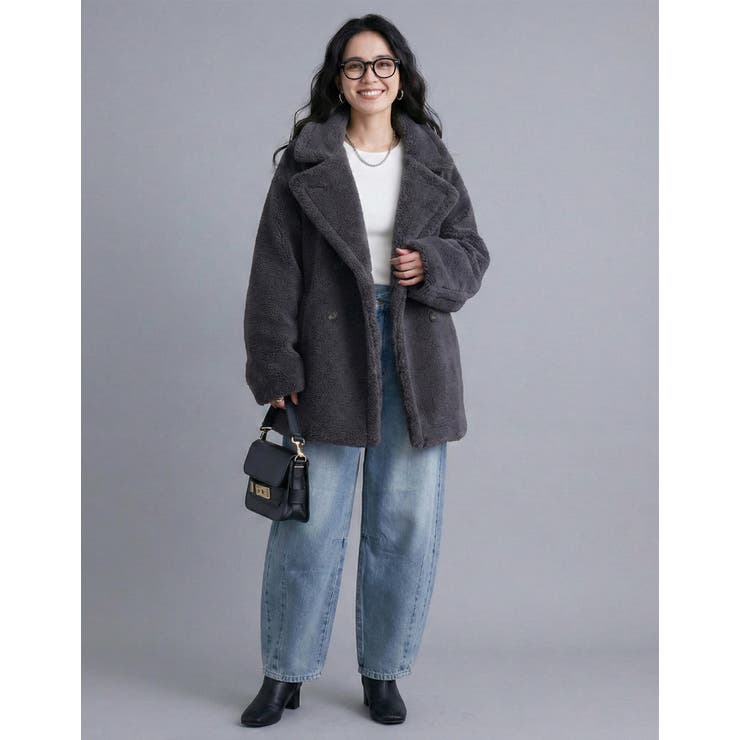 テディボア ミドルコート ボア | Growing Rich | 詳細画像5 