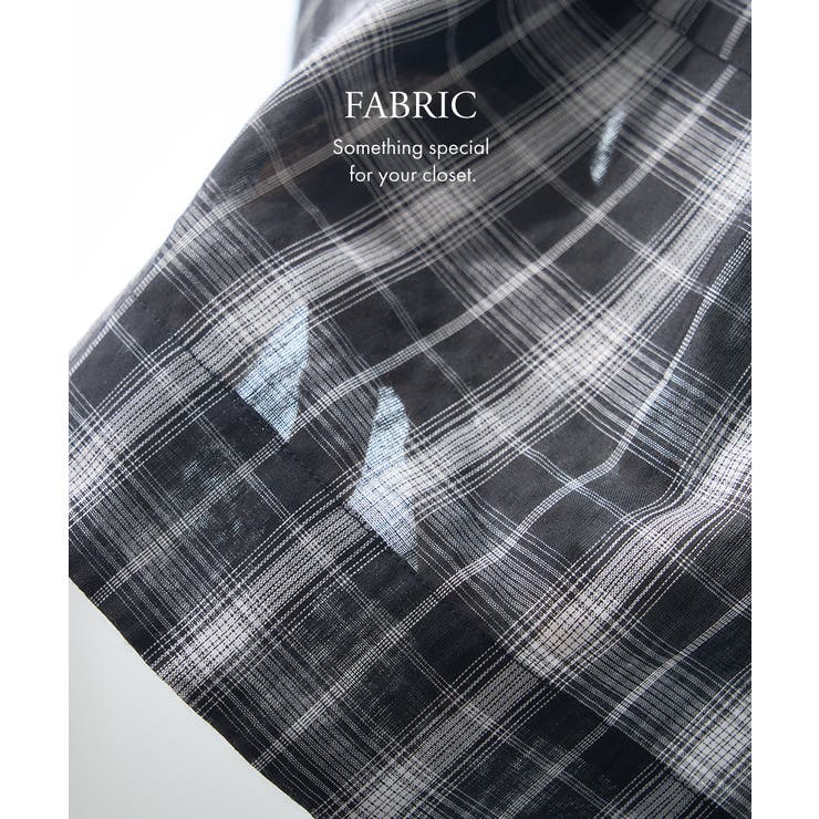 シアーサッカー チェックシャツ チェック柄 | Growing Rich | 詳細画像5 