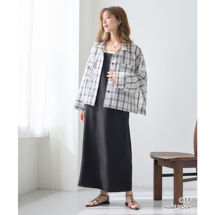 シアーサッカー チェックシャツ チェック柄 | Growing Rich | 詳細画像7 