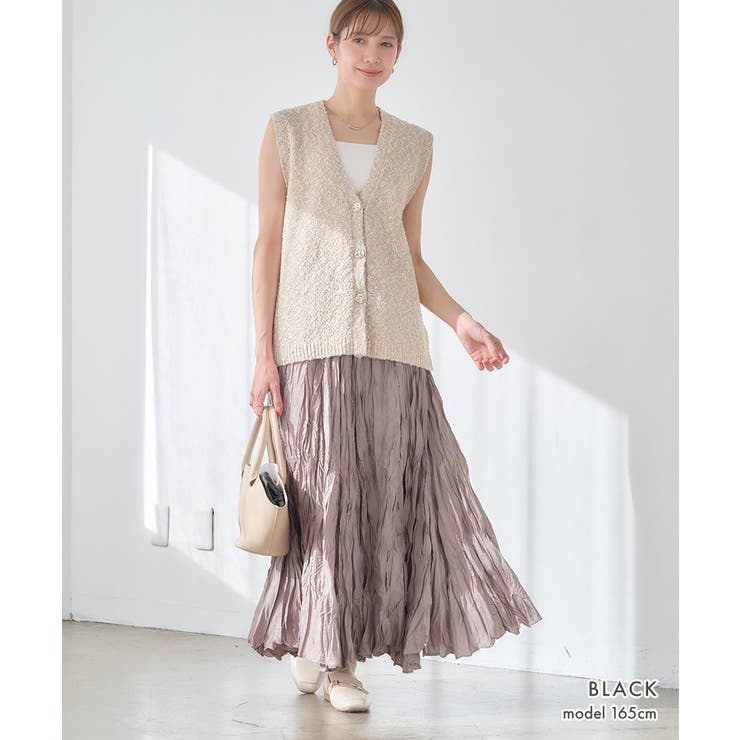 ワッシャーボリュームスカート[251221] | Growing Rich | 詳細画像3 