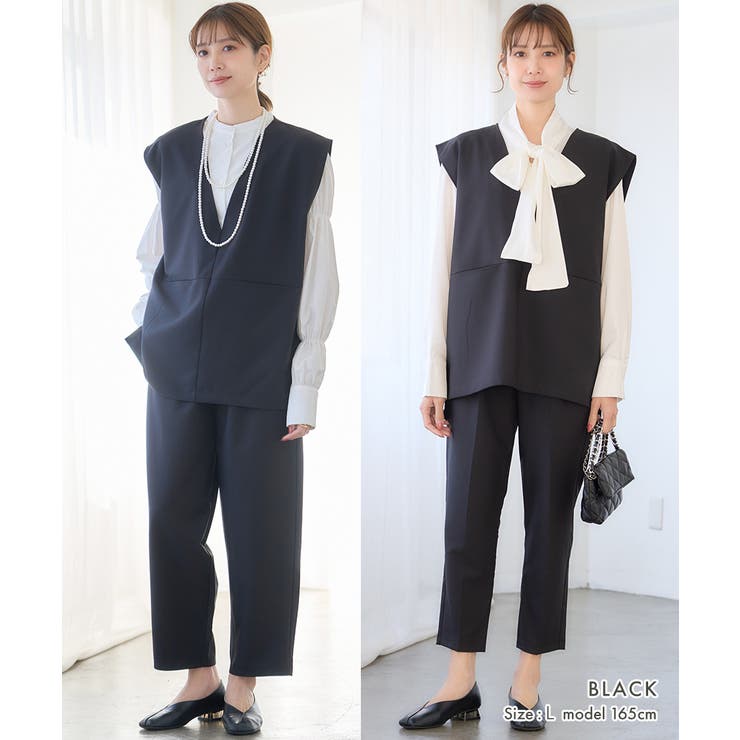 オケージョン ベスト Vネック | Growing Rich | 詳細画像12 