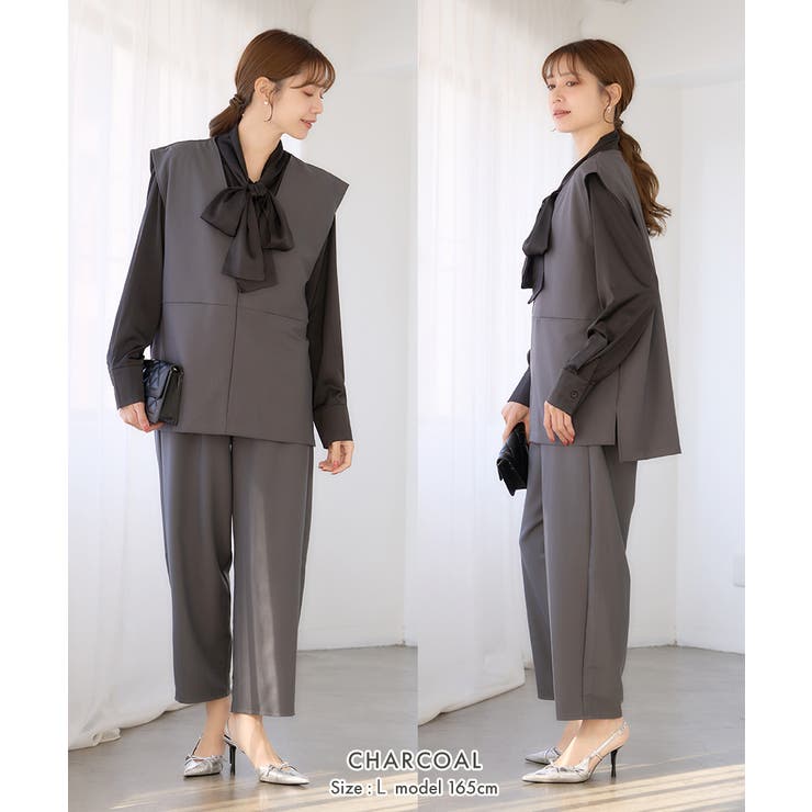 オケージョン ベスト Vネック | Growing Rich | 詳細画像14 